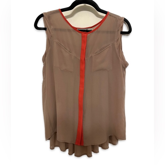 Chloe K Button Down Dusty Rose size M - Picture 1 of 9